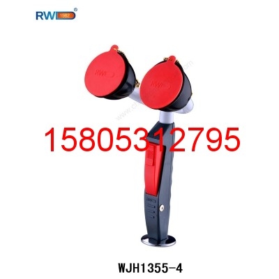 臺(tái)式移動(dòng)雙口洗眼器WJH13555-4 錦程安全洗眼器