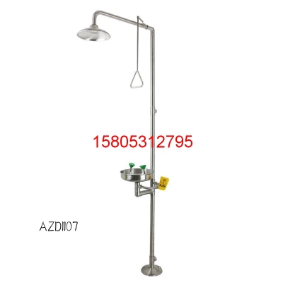 碳鋼SGPW緊急沖淋洗眼器WJH0758A 錦程安全