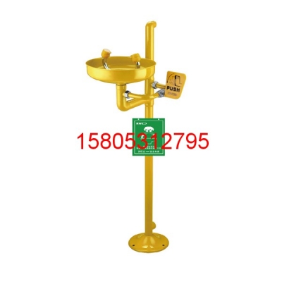 立式洗眼器WJH0759A 錦程安全洗眼器